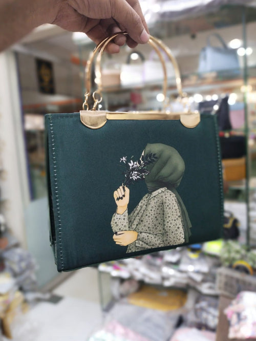 Metal Handle Printed Handbags & Crossbody Bags – Stylish, Unique & Spacious