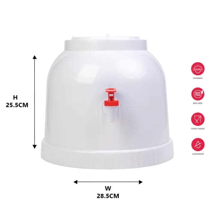 Manual Table Water Dispenser with Built-in Faucet