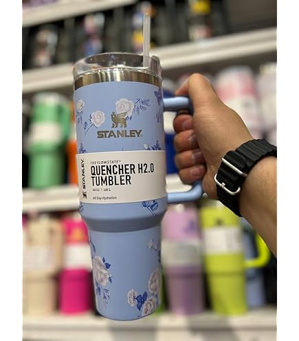 Stanley Floral Print Tumbler 1200ML – Large Capacity, Durable & Stylish Drinkware