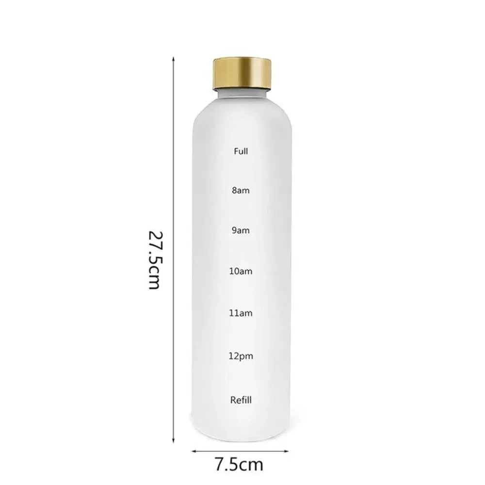 1000ml Tritan Water Bottle with Time Marking