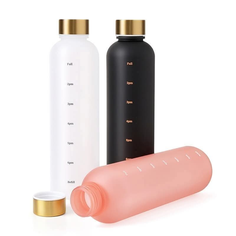 1000ml Tritan Water Bottle with Time Marking