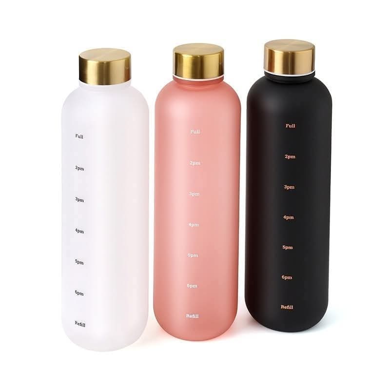 1000ml Tritan Water Bottle with Time Marking