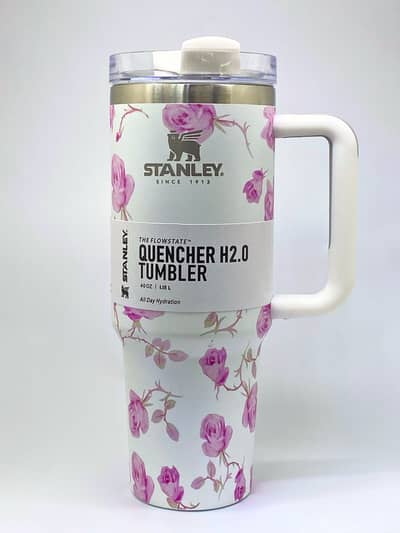Stanley Floral Print Tumbler 1200ML – Large Capacity, Durable & Stylish Drinkware