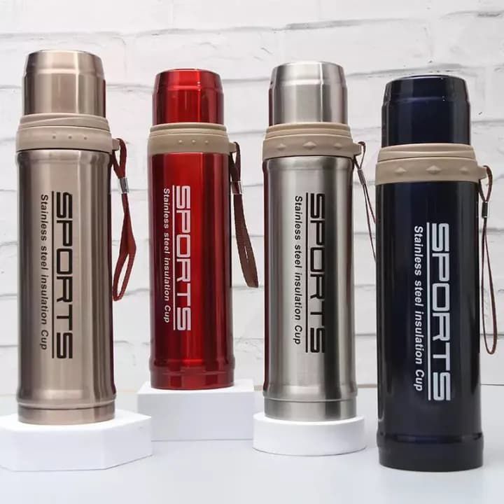 Stainless Steel Sports Bottle 750ml | Durable & Leak-Proof